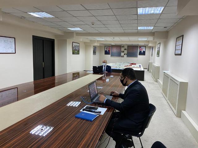 Nəsimi rayon İcra Hakimiyyətində video-müşavirə keçirilib - Qışa hazırlıqla bağlı qərargah yaradılıb, plan təsdiqlənib - FOTO